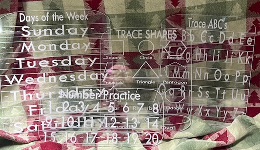 Dry Erase Learning Boards