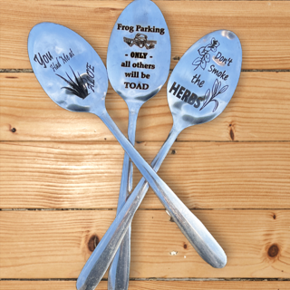 Fun Plant & Garden Spoon Signs
