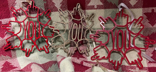 Middle Finger Snowflake - You