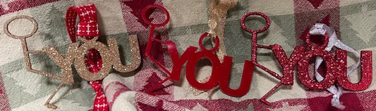 Stickman F*ck-You Ornament / Bottle Tag