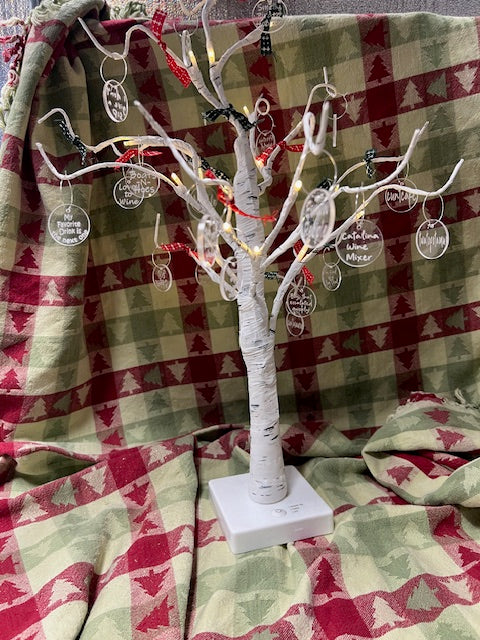 Not Always Nice - Wine and Straw Charms